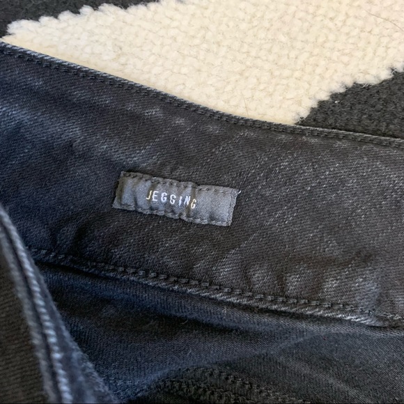 Torrid Premium Distressed Washed Black Skinny Jeggings Size 18 - Picture 9 of 10